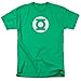 Green Lantern Superheroes DC ComicS Hunter Green Tee T-Shirt - Medium