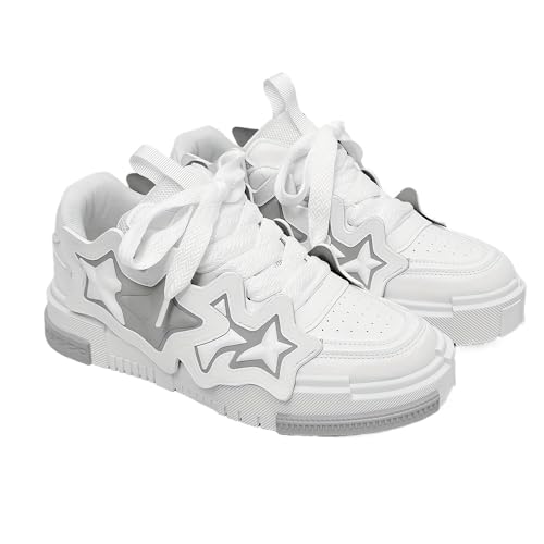 Men's Trendy Street Style Colour Block Skateboard Shoes, Comfy Non Slip Durable Platform Sneakers for Men's Outdoor Activities