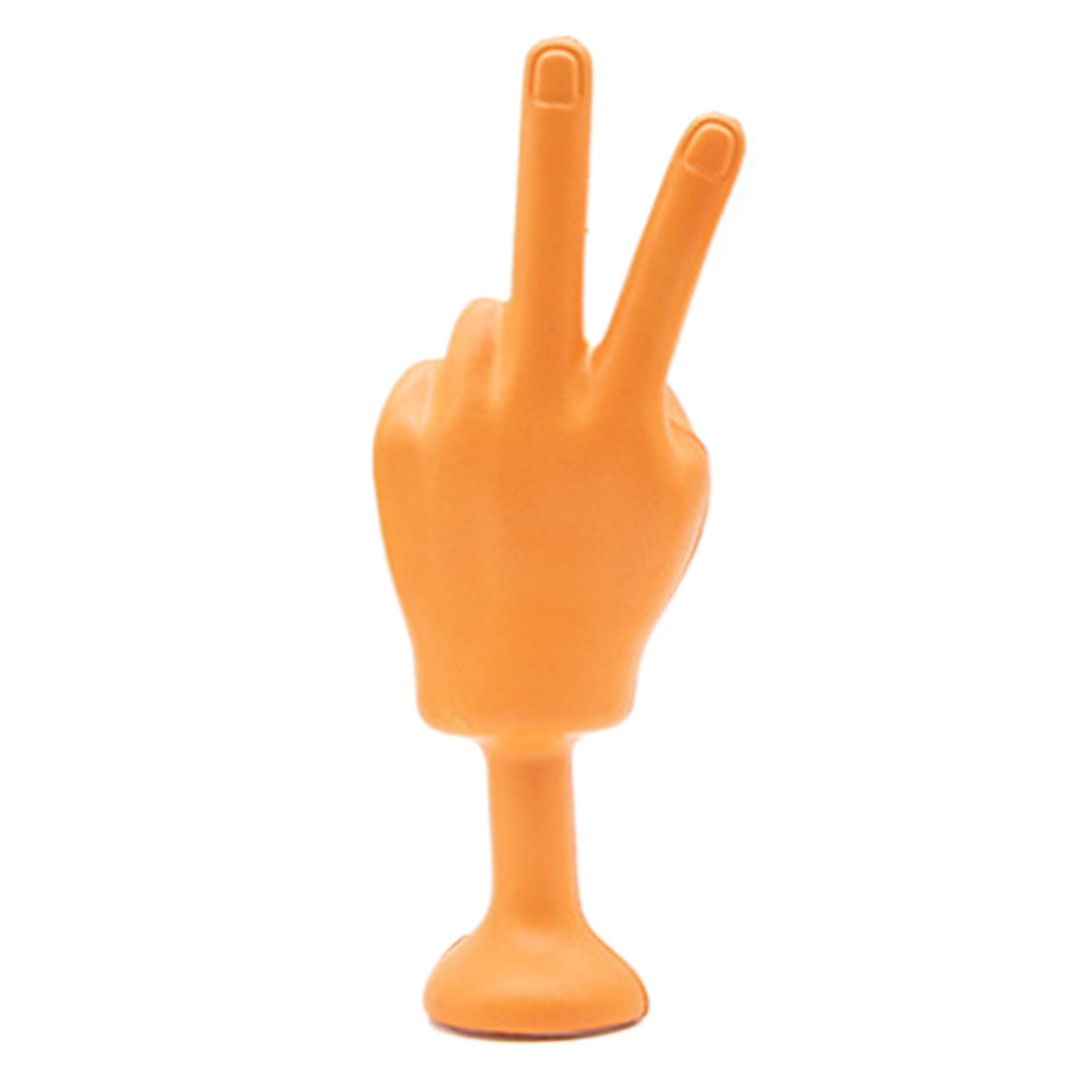 Hand Decor Novelty Hand Model Gesture Statue Adhesive Base