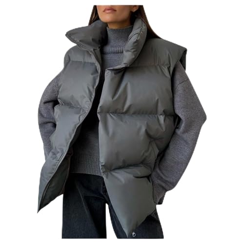 Chaleco mujer talla grande chaqueta casual cómoda para evitar frío de entretiempo
