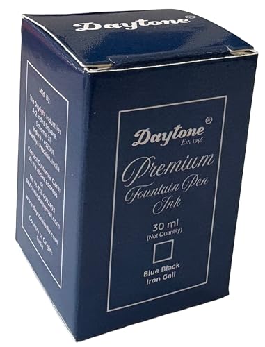 Image of Daytone Premium Fountain Pen Ink (Blue Black - Iron Gall, 30 ml Bottle)