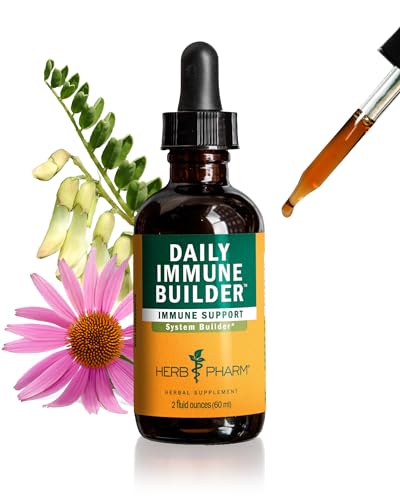 Herb Pharm Daily Immune Builder Herbal Immune System Defense, 2 Oz