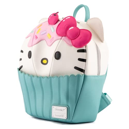 Loungefly Sanrio Hello Kitty Cupcake Adult Womens Double Strap Shoulder Bag Purse4