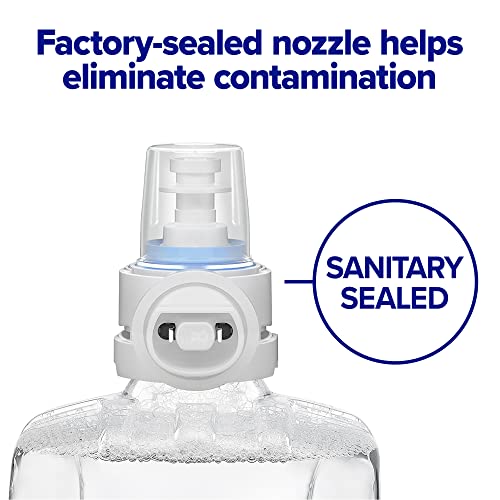 Image of PURELL HEALTHY SOAP BAK E2 Antimicrobial Foam, Fragrance Free, 1200 mL Refill for PURELL CS6 Automatic Soap Dispenser (Pack of 2) - 6585-02 - Manufactured by GOJO, Inc.