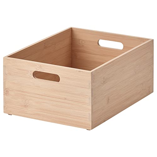 IKEA/イケア UPPDATERA/ウップダテラ:収納ボックス24x32x15 cm ライトバンブー(005.207.22)