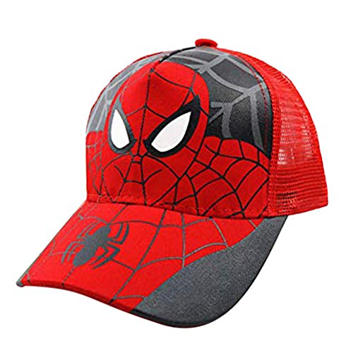 Kid's Youth Spider Man Hat Little Boys Toddler Baseball Hats Caps Adjustable Snapback Hip Hop Cap