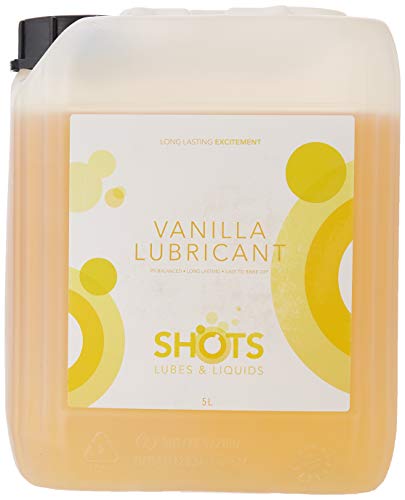 Pharmquests Pharmquest By Shots - Lubricante Comestible Con Aroma A Vainilla - 5L 5000 ml