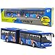 HOXSNII Bus Spielzeugautos, Car Spielzeug Pull Back Autos Spielzeugauto Set Kleine Fahrzeuge Mini Cars Spielzeug Kinderspielzeug Mini Auto Figuren Geschenk für Kinder (Blau)