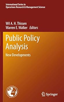 Paperback Public Policy Analysis: New Developments Book