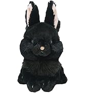 サンレモン(Sun Lemon) ラピヌ ハバナ ブラック 12×16×17cm ぬいぐるみ アニマル うさぎ P-8322
