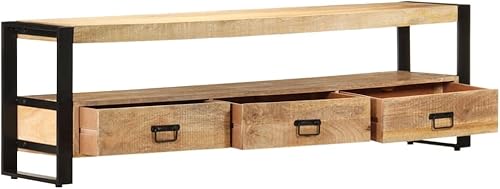 Miniatura 3 de Muebles de almacenamiento para sala de estar, soporte de TV con cajones, mueble de TV, adecuado para oficinas, salas de estar, dormitorios, salas de