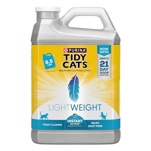 Purina Tidy Cats LightWeight, Low Dust, Clumping Cat Litter Odor ...