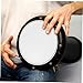 BESPORTBLE 10-Inch Drum Skin Replacement Universal Drum Head Cover in Cream Color Sturdy for Percussion Instruments for and Music Enthusiasts