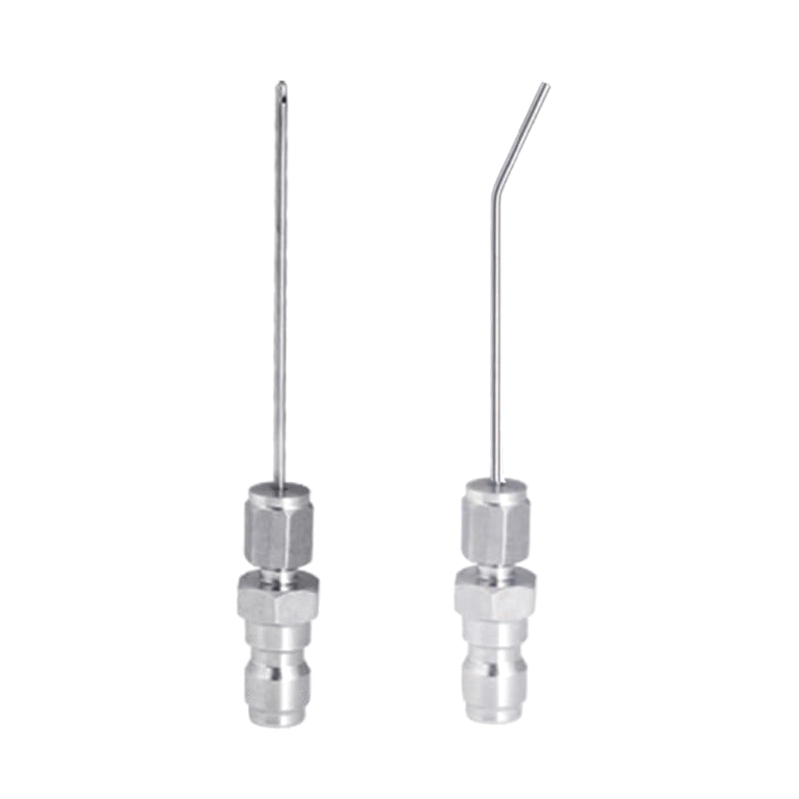 Fgdtree Doubleshortcombina Pressure Washer Sprayer Needle Stainless Steel Flush Wand With Side Hole For Rinser Appliance Cleaning High Pressure Washer Nozzle Set