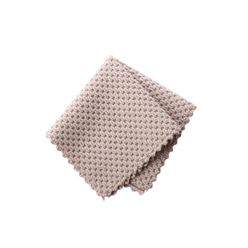 DINHEAROM 6 Piezas Paños de Cocina Absorbentes Unidades Gris Toallas para Limpieza sin Aceite para Utensilios Cristalería y Muebles Microfibra Duradera Secado Rápido