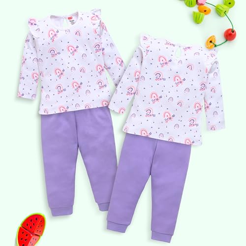 Image of LuvLap Baby-Girls F /S Girls Top & Pyjama Set
