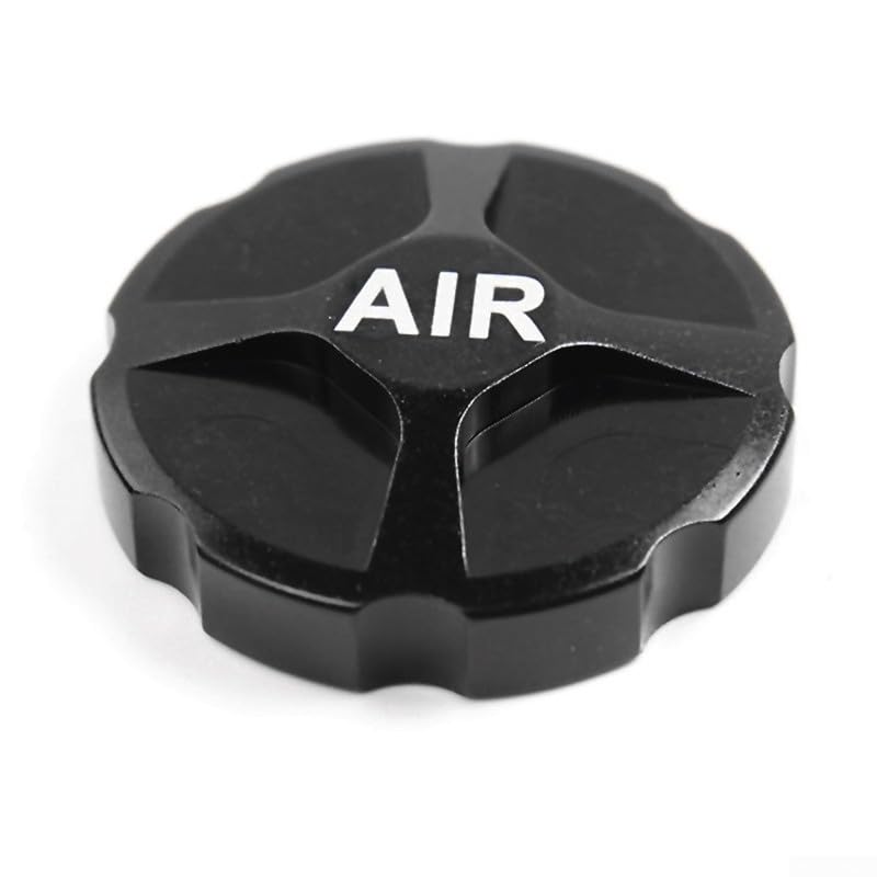 Cubierta de Válvula de Gas para Bicicleta de Aleación de Aluminio Fuerte para Mantenimiento y Protección de Horquillas Delanteras (Negro) miniatura 6