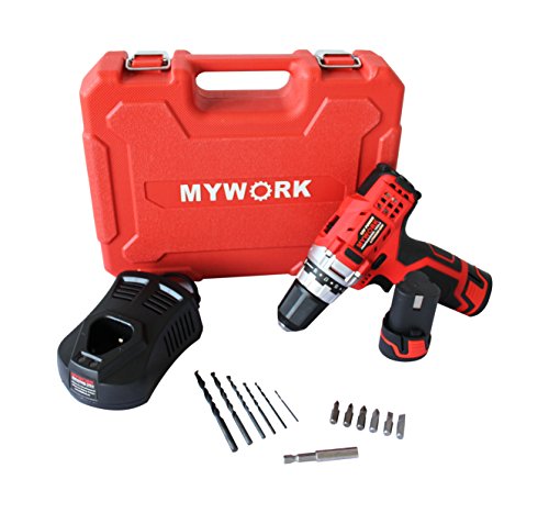 MyWork Professional Tools MyWork 12DMW 22Nm 12V Li-Ion Akku Akkuschrauber Bohrschrauber Cover