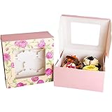 zfdg Cajas de Papel para Tartas, Magdalenas y Postres