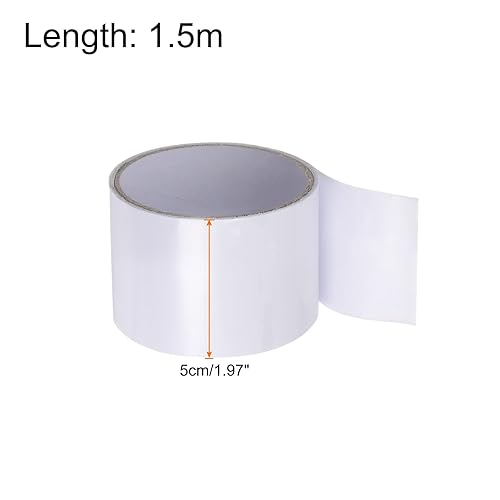 Miniatura 2 de HARFINGTON Cinta de sellado de parche impermeable de 2 pulgadas x 5 pies, cinta de reparación de fugas para cubosmangueras de lavabo de plástico,