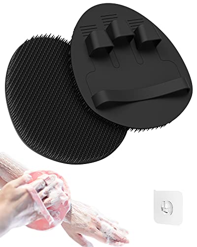 Image of Manmihealth Soft Silicone Shower Brush 1 Pack, Body & Face Scrubber