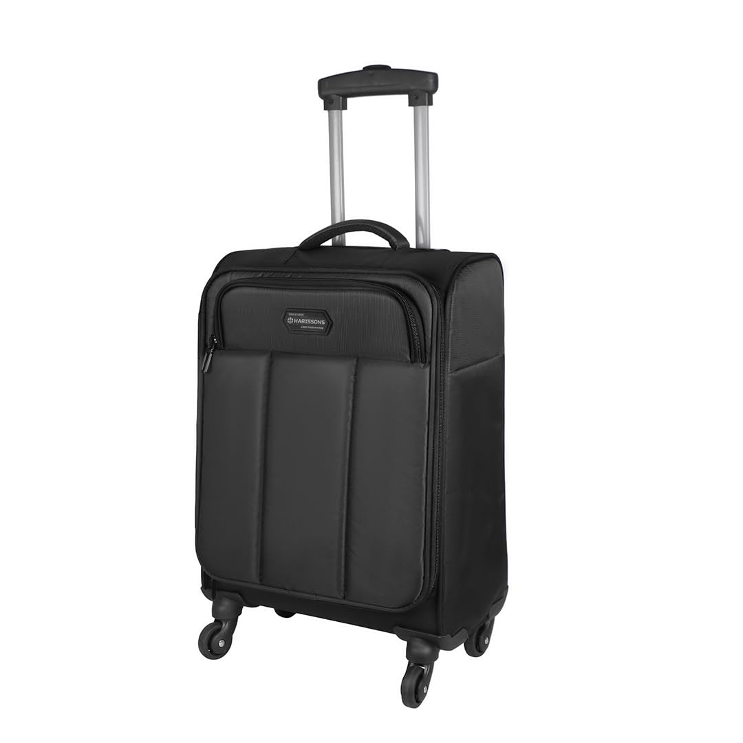 Polyester Blend 32L Wingman Upright Carry-On Luggagesoft With In-Line Skate Wheels With Laptop Compartment (15.6) (Black), 46Cm, Small-image-20