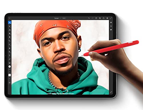 Funda de silicona para Apple Pencil 2ª generación en color azul ultrafina 6
