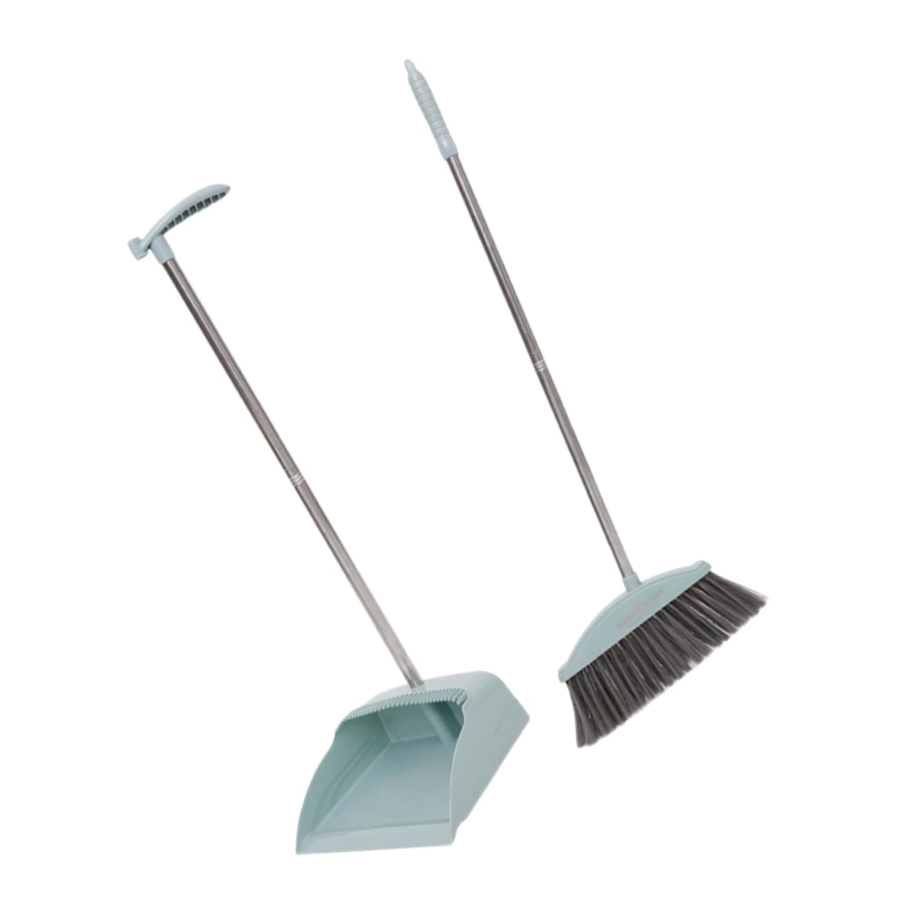 Cabilock 1 Set Broom with Dust Pan Broom with Upright Dustpan Office Garbage Shovel Garbage Dustpan Commercial Dust Pan Dust Pan with Handle Dustpan for Home Cleaning Broom Plastic