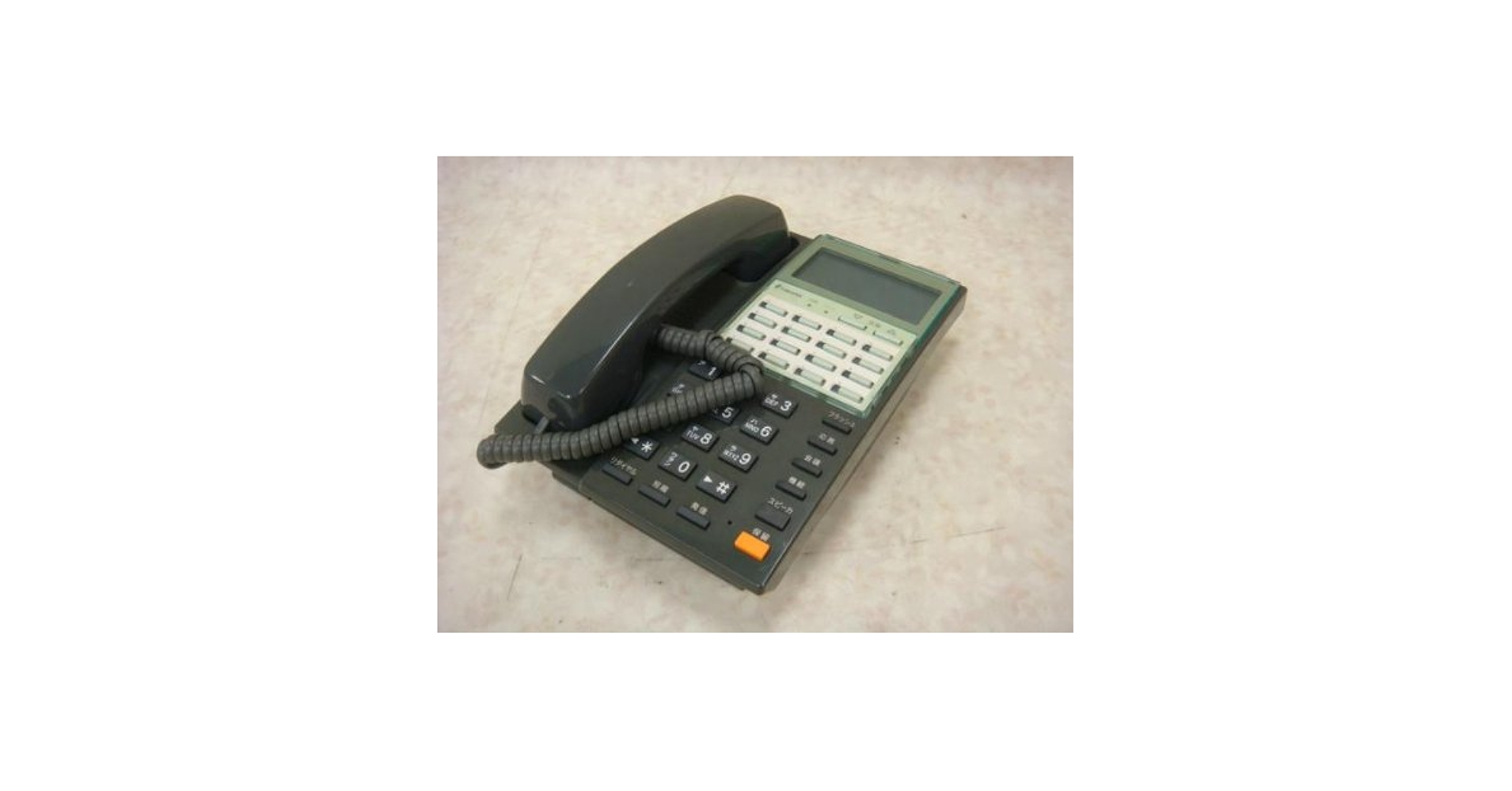 Amazon | TD130(K) TAMRA タムラ 漢字表示付16ボタン電話機