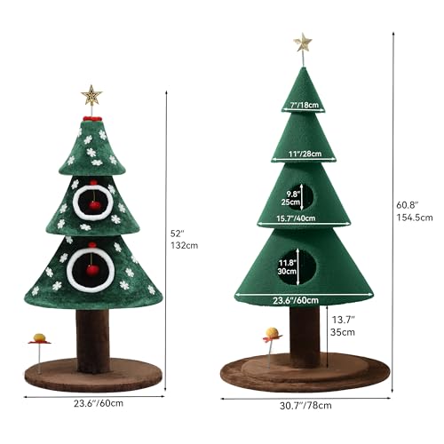 Árbol de Navidad para Gatos YITAHOME 60 in Interior miniatura 3