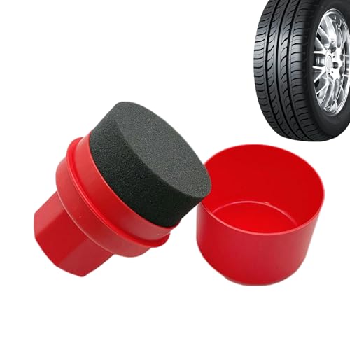 Cura Professionale 'automobile - Pennello Al Dettaglio Pneumatici, SHINE SPONGE | Dettagli Degli Amatoriali, Strumento Di Lucidatura E Lucidatura Con Copertura Di Protezione Per Le Ruote Del