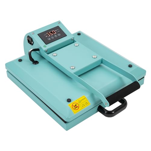 Prensa Térmica Automática 15x15 Pulgadas Azul miniatura 1