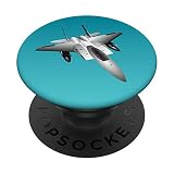 Supersonic Silver Military Fighter Jet Airplane