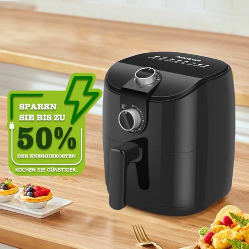 Foto von Aigostar Heißluftfritteuse 4L Airfryer 1500W