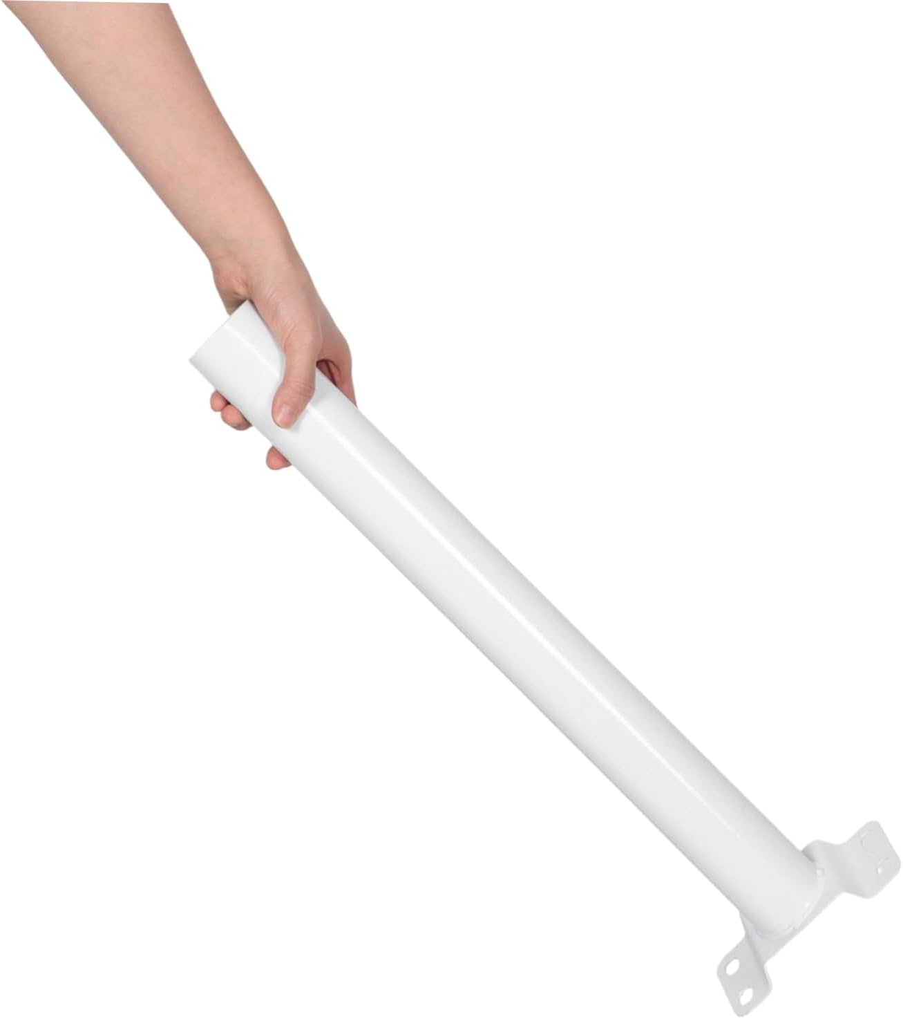 Toyvian 2pcs Solar Street Light Bracket Pole Mounting Brackets Outdoor Light Mounting Arm Street Lamp Support Arms for Resistant to Extreme Weather