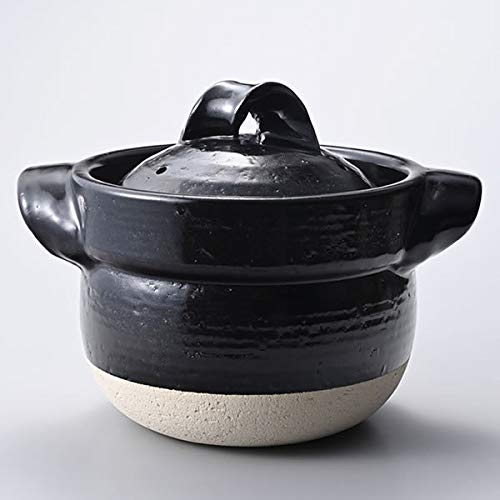 Amazon | 信楽焼 ご飯鍋【5合炊き mk-025(直火専用)】ごはん鍋 5合