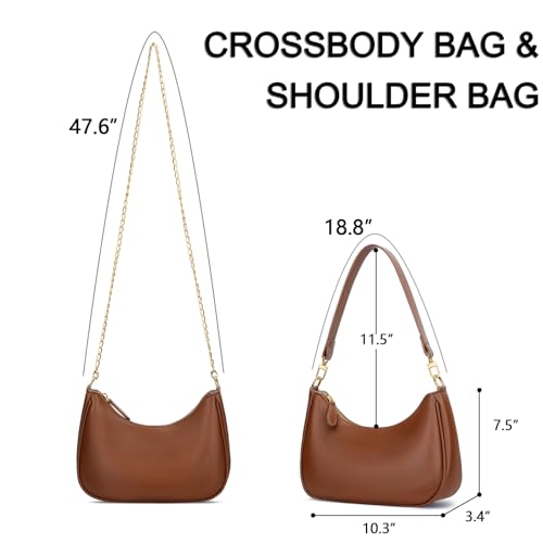 Image of KKXIU Shoulder Bag for Women Cute Hobo Purses and Handbags Retro Clutch Underarm Purse | Cute