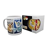 pokemon omega rubin entwicklung stoppen 1 lizensierte Tasse Lively Moments Pokemon Tasse / Trinkbecher mit Evoli und Entwicklungsstufen Aquana, Blitza & Flamara / Keramiktasse / Kaffeetasse