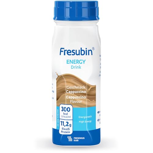 Fresubin Energy Drink Cappuccino Trinkflaschen, 4800 ml Lösung – Ansicht 1