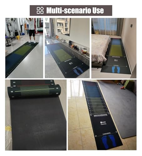 Almohadilla de prueba de práctica de salto de longitud contra resbalones 2
