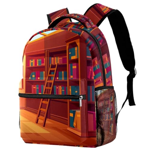 Sac à dos d'école ergonomique de 29.4x20x40cm pour organiser les cahiers d'ados
