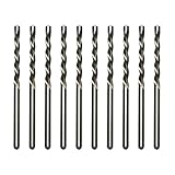 TMAX 10 pc 1/8 Inch Drywall Cobalt Drill Bit M35 High Speed Steel Gypsum Board Cutting Tools Drywall Pilot Point Cut Out