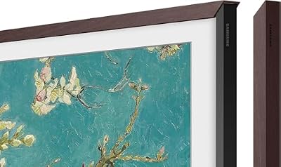 Samsung 55-Inch Class The Frame LS03F 4K QLED Smart TV (2025 Model) + Includes Brown Bezel Value $149 - VGSCFA55BWB