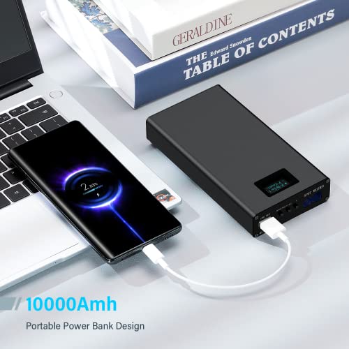 Spot Welder With Clear Lcd Screen, Faiuot Upgraded 10000Mah Portable 30 Gear Adjustable Spot Welder Machine, Spot Welding Equipment Energy Storage For Diy Battery #TOP4