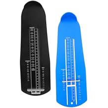 Healeved 2pcs Shoe Measurement Device Adult Foot Measurer Foot Measuring Ruler Gauge Ruler Brannock Measuring