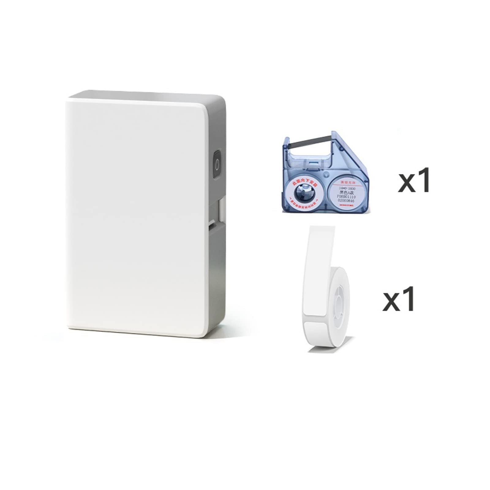 Thermal Transfer Label Printer Ribbon Label Sticker Mini Protable Labeller Maker for Storage(B18 Printer)