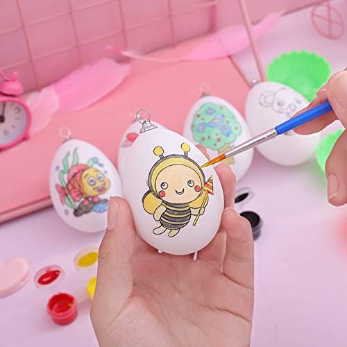 Miniatura 3 de Crafare Paquete de 40 huevos de espuma blancos de 2.75 pulgadas suaves para Pascua, Navidad, Halloween, vacaciones, manualidades, manualidades,