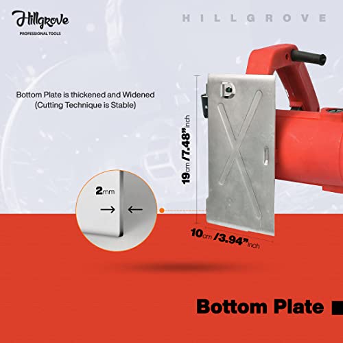 Image of Hillgrove HGTCM5B1M2 Cutting Machine Saw for Tile /Marble /Wood with Depth adjustement Marble Cutter (1050 W)