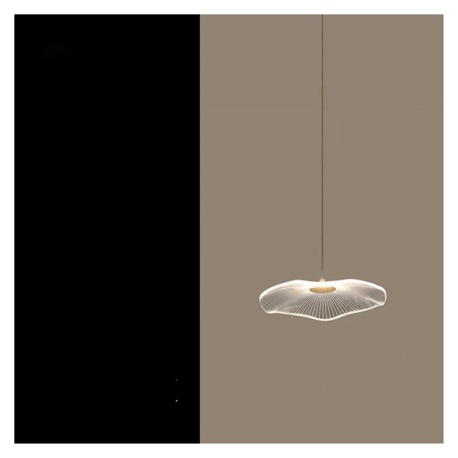 Lustre LED moderne pour éclairer efficacement un long salon sombre et haut
