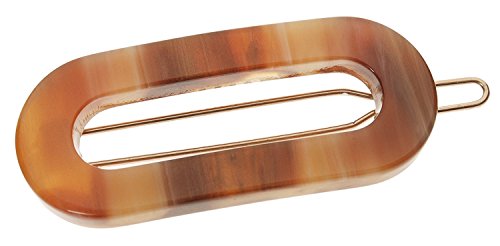 France Luxe Mini Oval Barrette